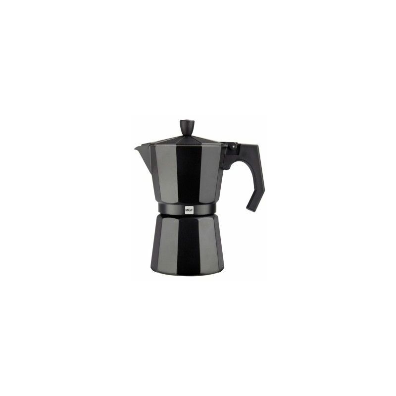 01PACFKEB06 - Cafetera 6 tazas en aluminio esmaltado noir - Magefesa barato