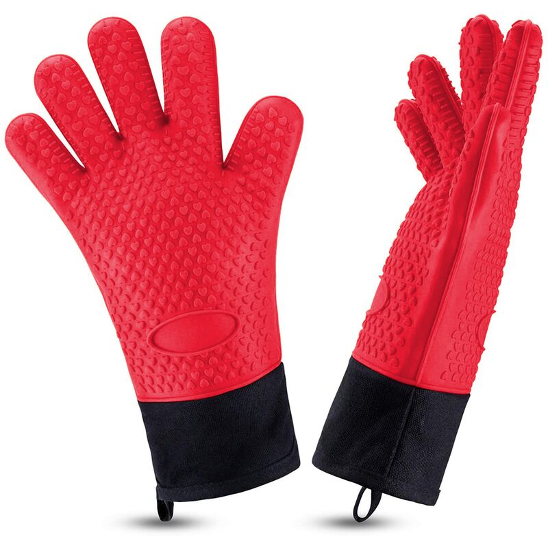 1 par de guantes de horno resistentes al calor