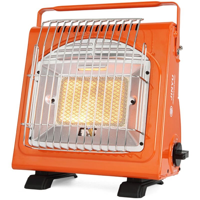 1.7KW calentador portatil multifuncional Calentador de espacios de gas calentador de ceramica del calentador ajustable estufa para la tienda de barato