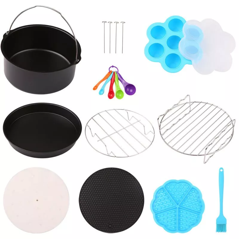 10pcs barbacoa Accesorios freidora del sistema de herramientas