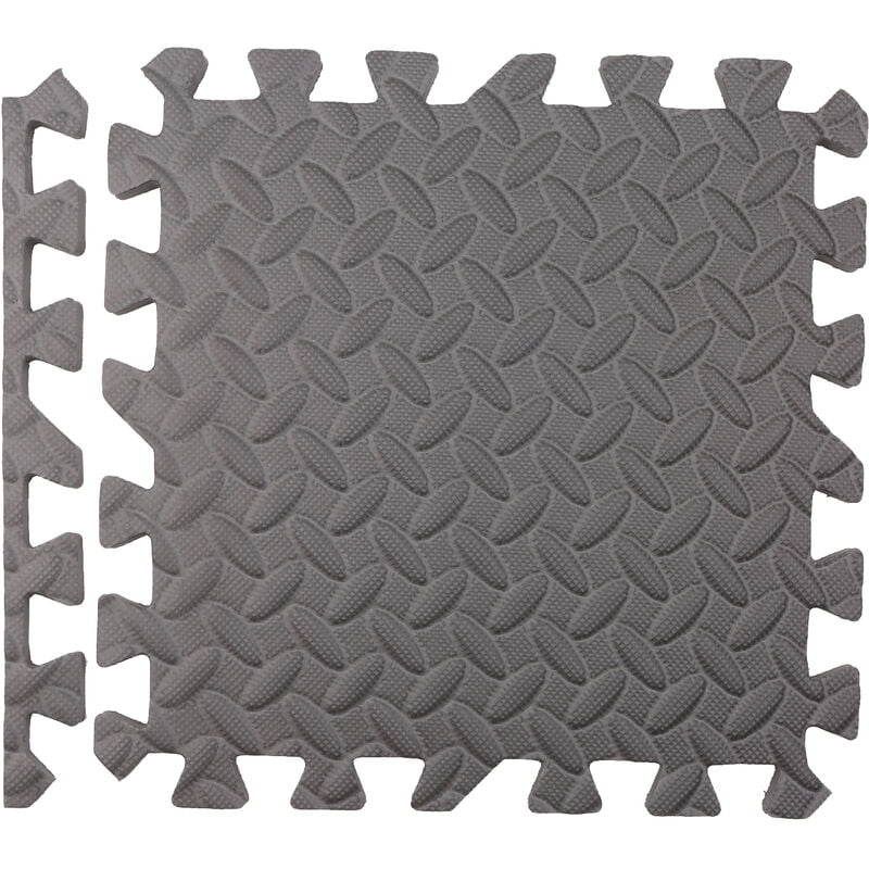 12pcs Estera de espuma EVA Tejas de espuma entrelazadas Estera de rompecabezas para pisos de juegos
