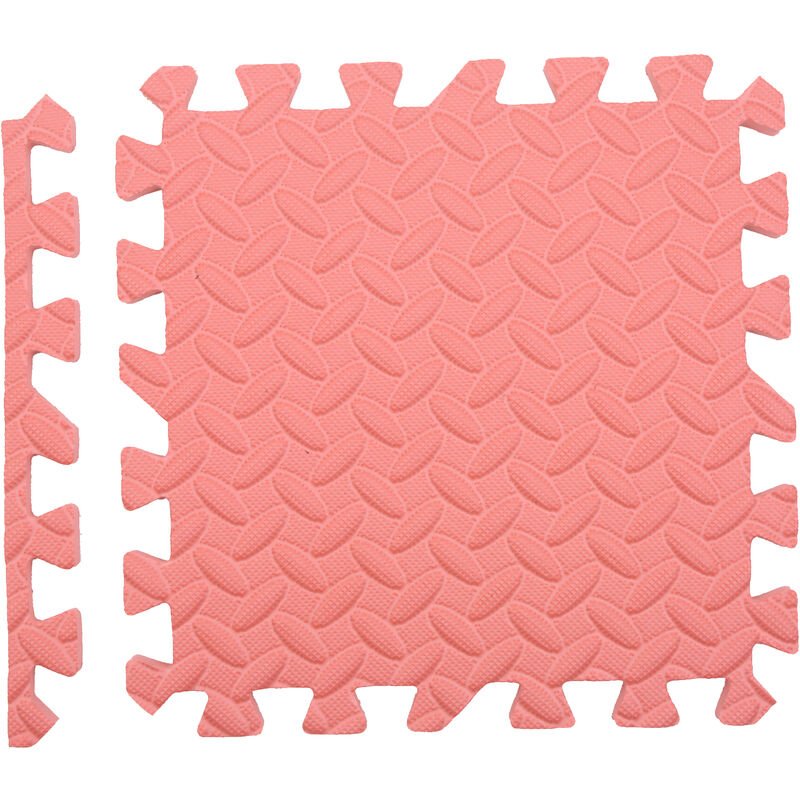 12pcs Estera de espuma EVA Tejas de espuma entrelazadas Estera de rompecabezas para pisos de juegos