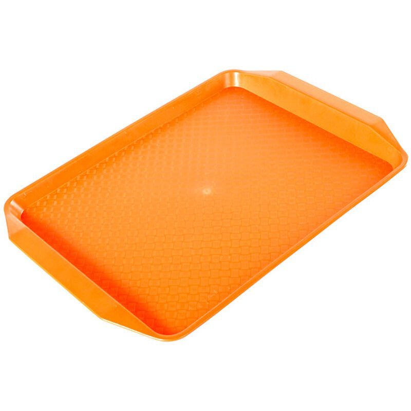 1pcs la porcion Cafeteria alimento de la bandeja Bandeja Bandeja Bandeja Cena Cafeteria Cafe ayuno estandar Comida Servicio bandeja rectangular barato