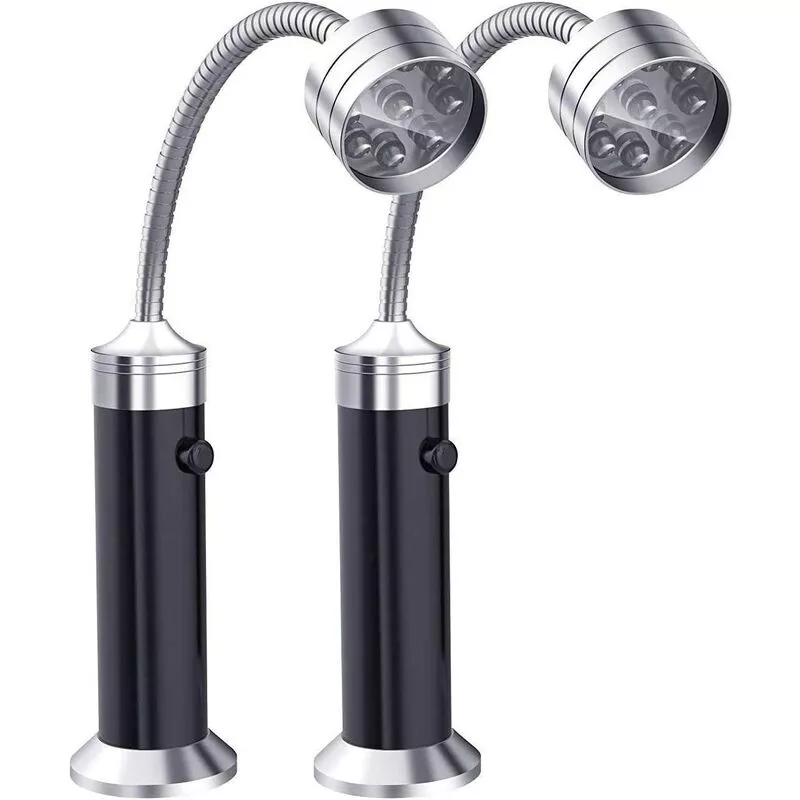2 Piezas De Luz De Barbacoa, Parrilla De Barbacoa Led, Luz De Parrilla De Barbacoa Led Con Base Magnética, 360 Grados, Flexible, Ajustable Para En Oferta 2 Piezas De Luz De Barbacoa