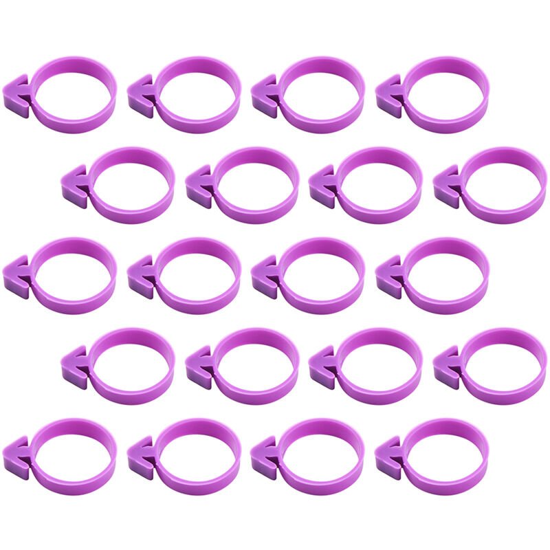 20PCS Icing Bag Lazos Suministros para hornear Accesorios Silicona Decoracion Bolsa Lazos Pasteleria Suministros de decoracion de pasteles