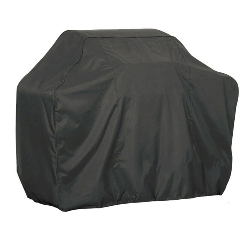 210D Oxford cubierta de la rejilla de cubierta de tejido negro parrilla impermeable