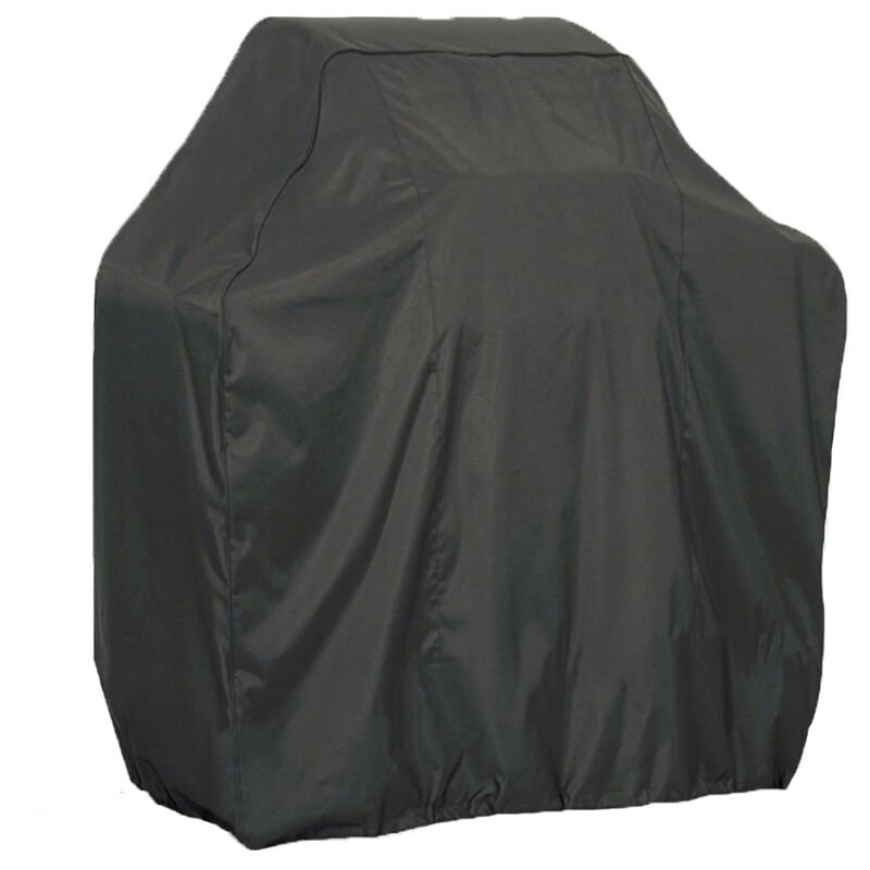 210D Oxford cubierta de tela cubierta de la parrilla de la parrilla negro impermeable