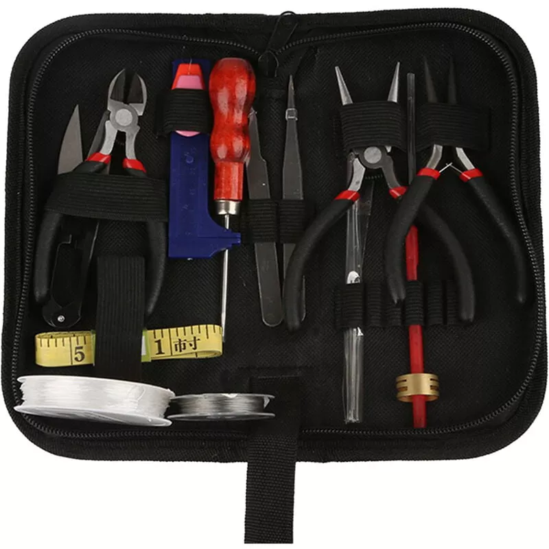 22 Piezas, Juego De Herramientas De Hardware Portatil, Con Caja De Almacenamiento, Alicates Hechos A Mano En Oferta 22 Piezas