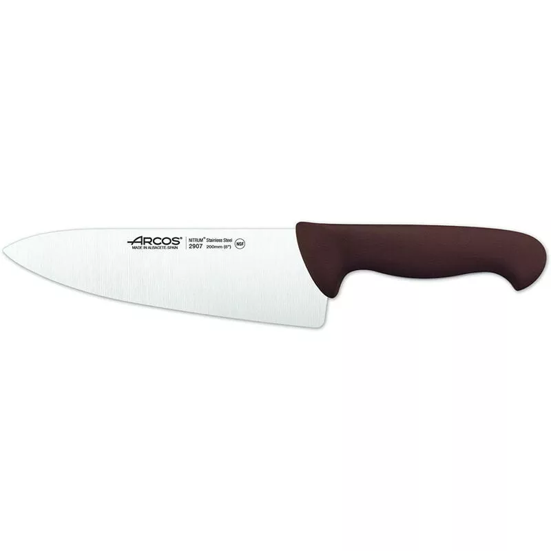 290728 Cuchillo Cocinero 20 Cm Marron - Arcos En Oferta 290728 Cuchillo Cocinero 20 Cm Marron - Arcos Barato