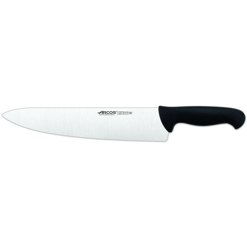 290925 CUCHILLO COCINERO 30CM NEGRO - Arcos barato