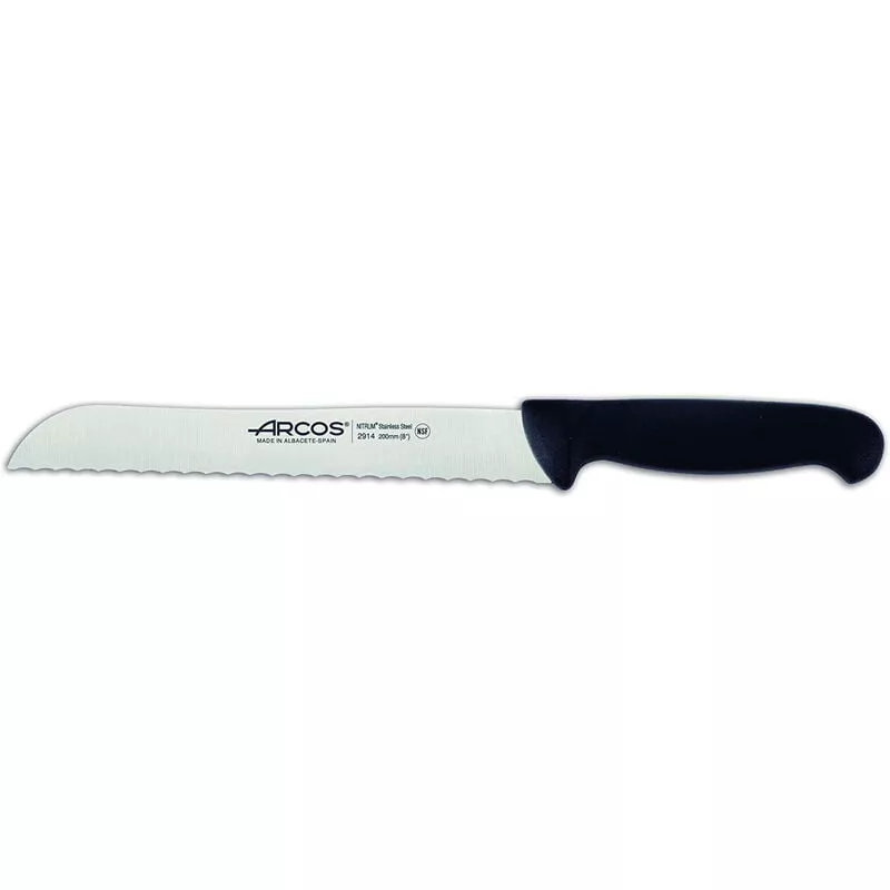 291425 Cuchillo Panero 20 Cm Negro - Arcos En Oferta 291425 Cuchillo Panero 20 Cm Negro - Arcos Barato