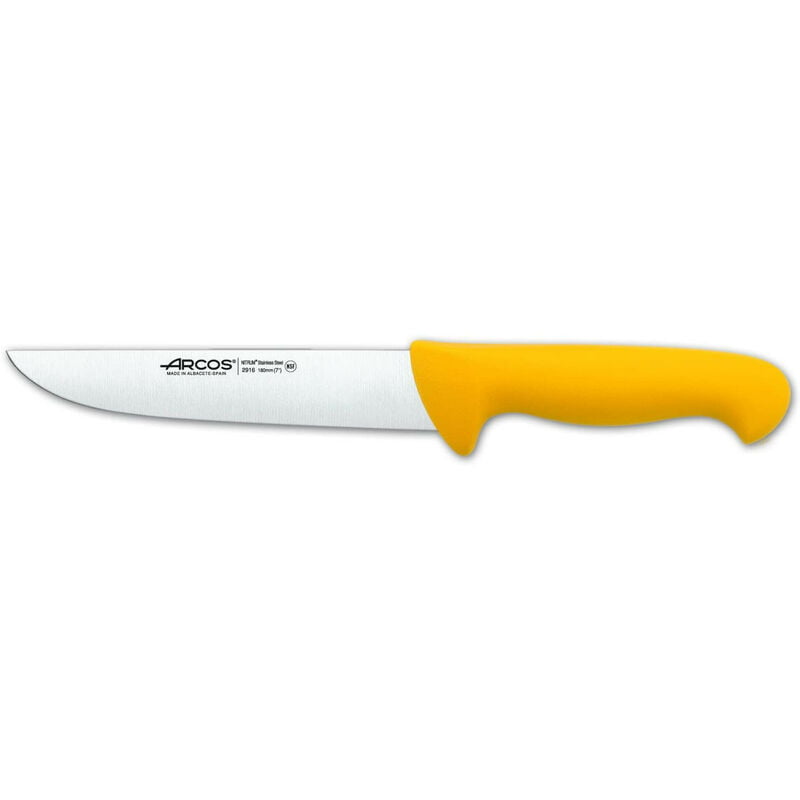 291600 CUCHILLO CARNICERO 18CM AMARILLO - Arcos barato