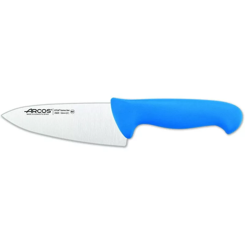 292023 Cuchillo Cocinero 15 Cm Azul - Arcos En Oferta 292023 Cuchillo Cocinero 15 Cm Azul - Arcos Barato