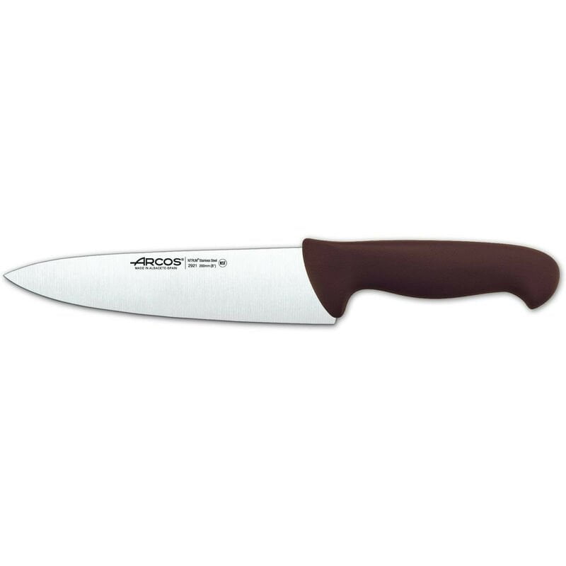 292128 CUCHILLO COCINERO 20 CM MARRON - Arcos barato