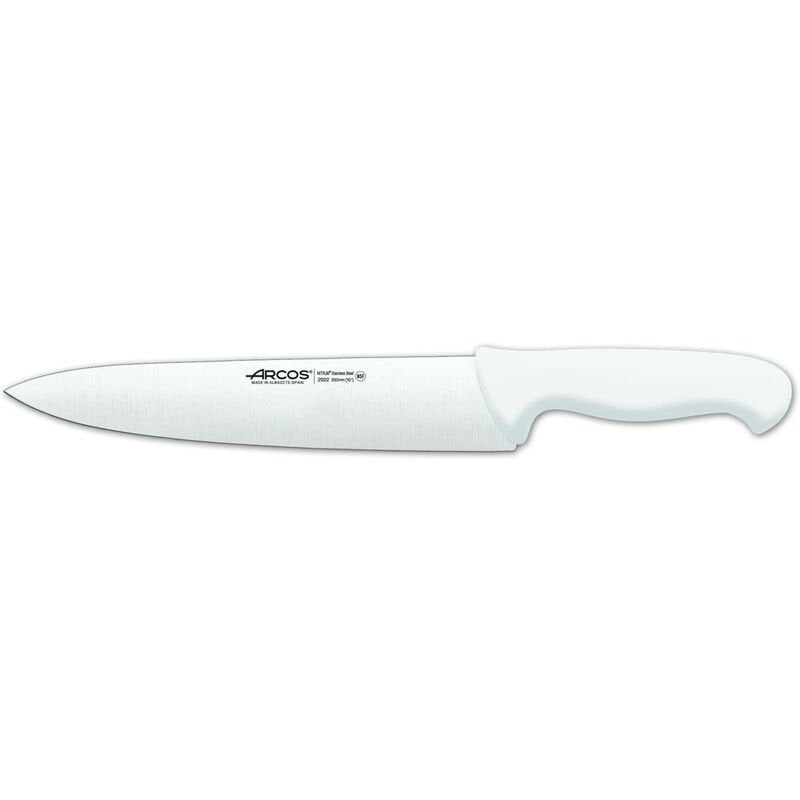 292224 CUCHILLO COCINERO 25 CM BLANCO - Arcos barato
