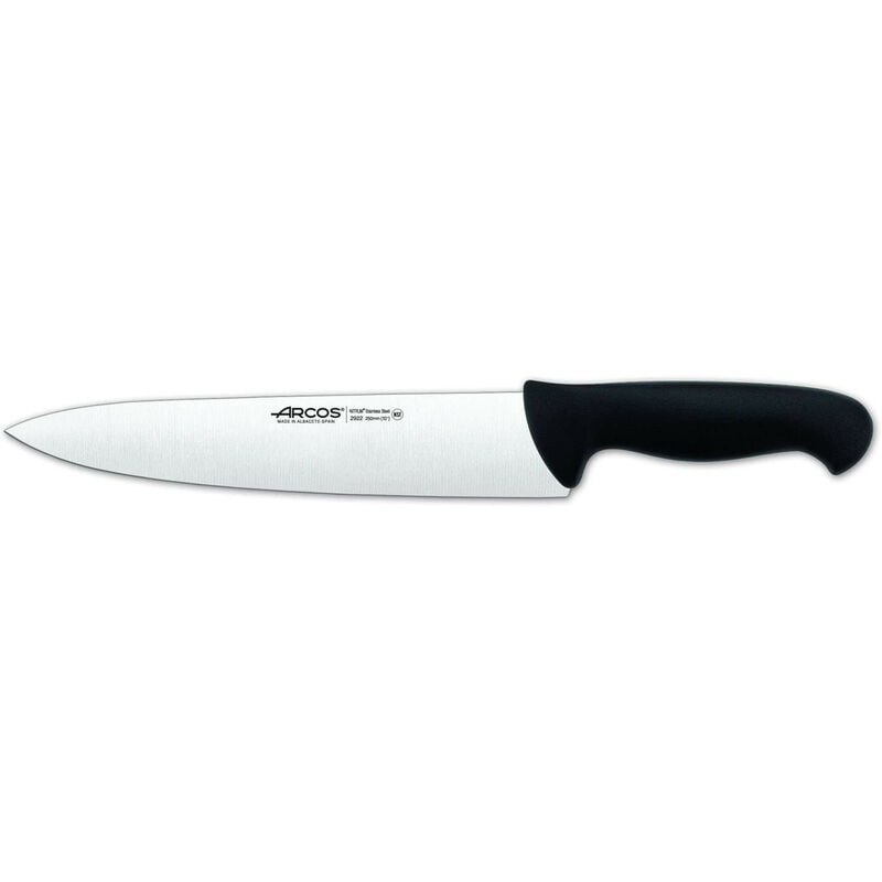 292225 CUCHILLO COCINERO 25 CM NEGRO - Arcos barato