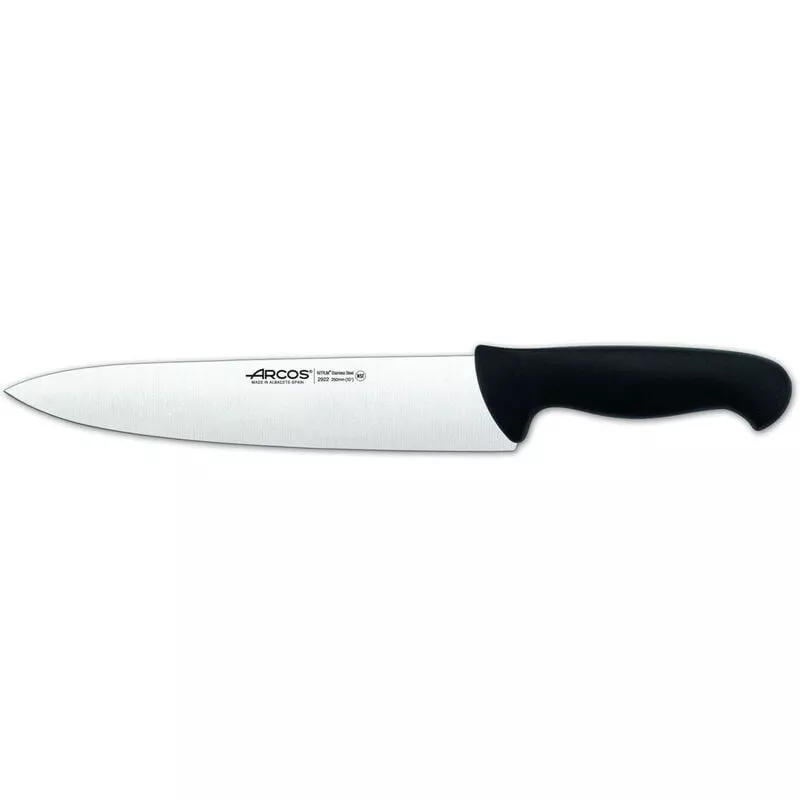292225 Cuchillo Cocinero 25 Cm Negro - Arcos En Oferta 292225 Cuchillo Cocinero 25 Cm Negro - Arcos Barato