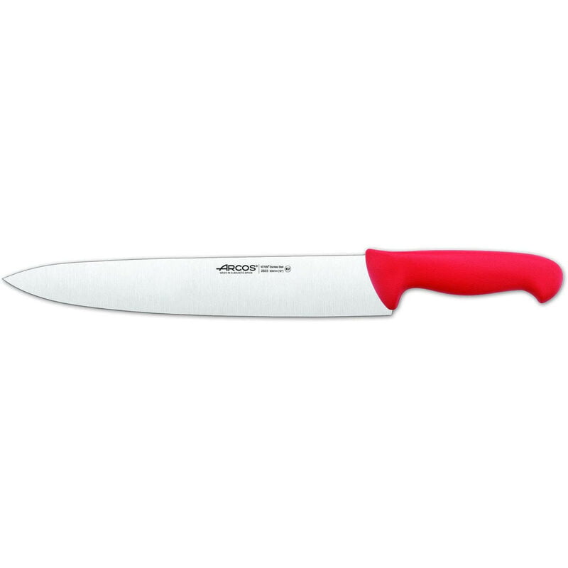 292322 CUCHILLO COCINERO 30 CM ROJO - Arcos barato