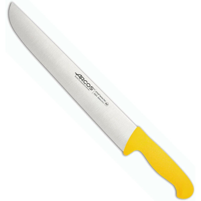 292400 CUCHILLO CARNICERO 35 CM AMARILLO - Arcos barato