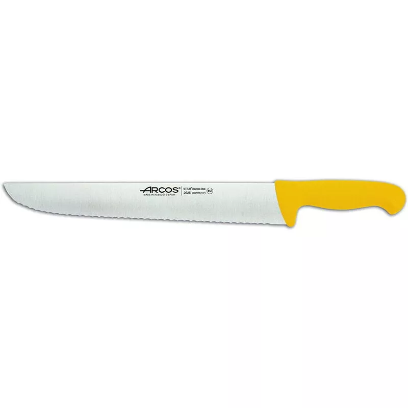 292500 Cuchillo Pescadero 35 Cm Amarillo - Arcos En Oferta 292500 Cuchillo Pescadero 35 Cm Amarillo - Arcos Barato