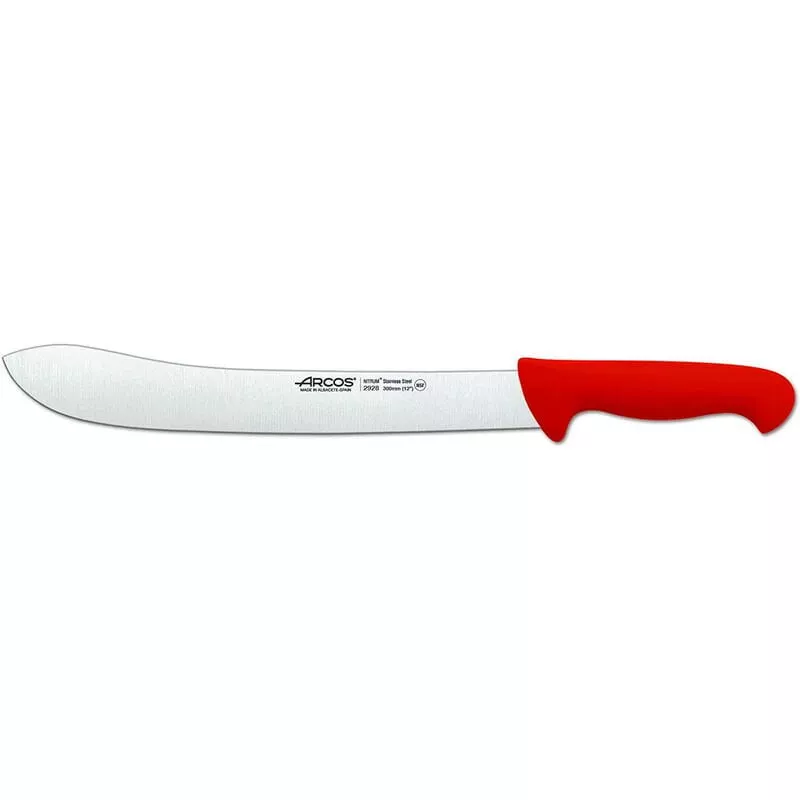 292822 Cuchillo Carnicero 30 Cm Rojo - Arcos En Oferta 292822 Cuchillo Carnicero 30 Cm Rojo - Arcos Barato