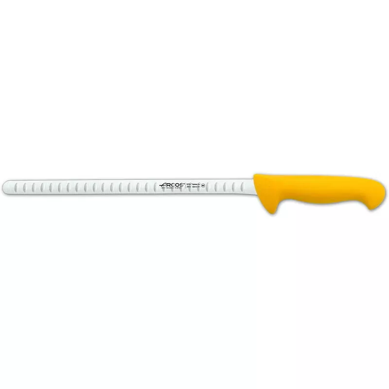 293300 CUCHILLO SALMON. 30 CM AMARILLO - Arcos barato