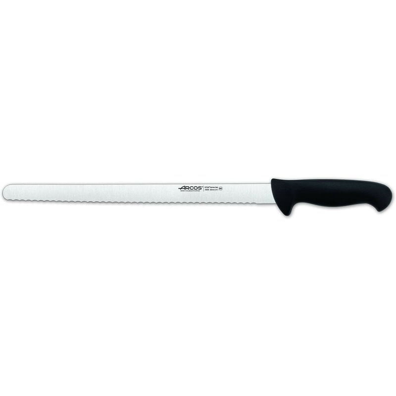 293625 CUCHILLO PASTELERO 35 CM NEGRO - Arcos barato