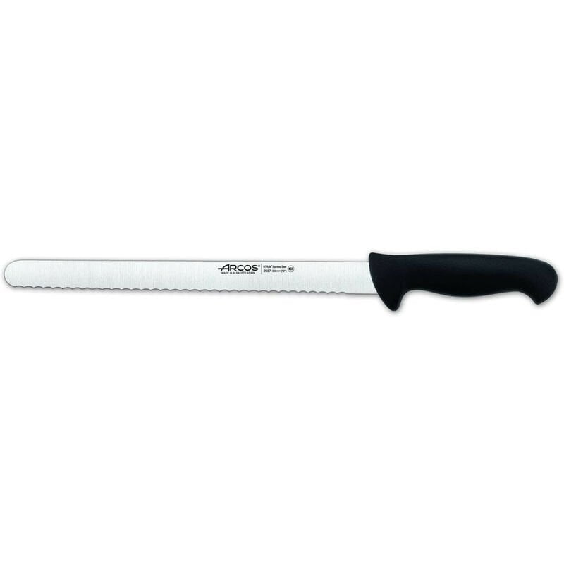 293725 CUCHILLO PASTELERO 30 CM NEGRO - Arcos barato