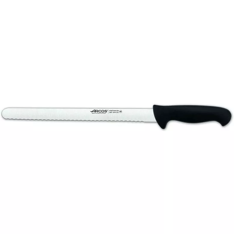 293725 Cuchillo Pastelero 30 Cm Negro - Arcos En Oferta 293725 Cuchillo Pastelero 30 Cm Negro - Arcos Barato