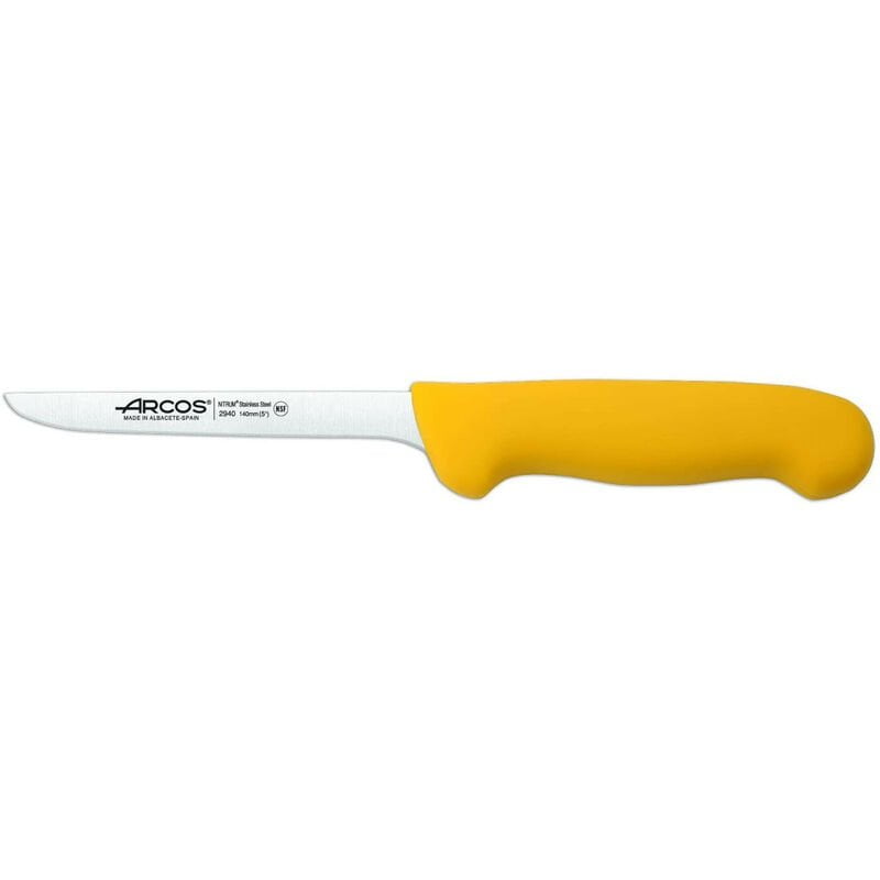 294000 CUCHILLO DESHUESADOR 14 CM AMARILLO - Arcos barato