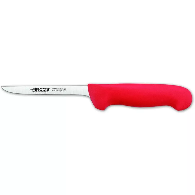 294022 Cuchillo Deshuesador 14 Cm Rojo - Arcos En Oferta 294022 Cuchillo Deshuesador 14 Cm Rojo - Arcos Barato