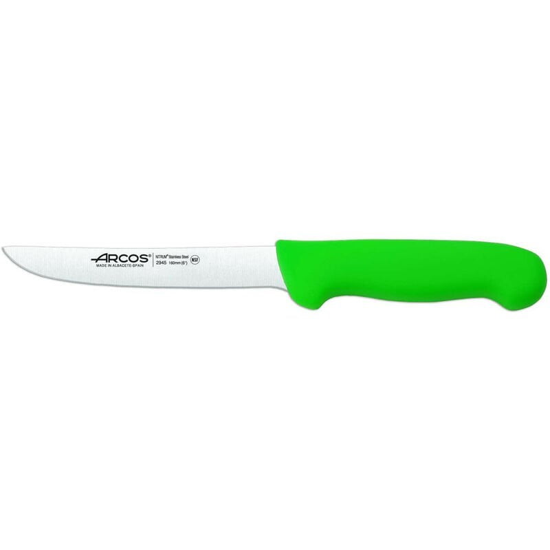 294521 CUCHILLO DESHUESADOR 16 CM VERDE - Arcos barato