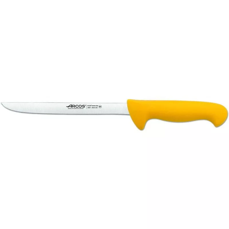 295100 Cuchillo Fileteador 20 Cm Amarillo - Arcos En Oferta 295100 Cuchillo Fileteador 20 Cm Amarillo - Arcos Barato