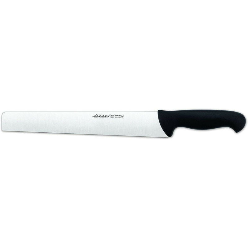 295725 CUCHILLO SALAMI 30 CM NEGRO - Arcos barato
