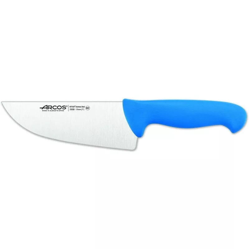 295823 Cuchillo Carnicero 17 Cm Azul - Arcos En Oferta 295823 Cuchillo Carnicero 17 Cm Azul - Arcos Barato