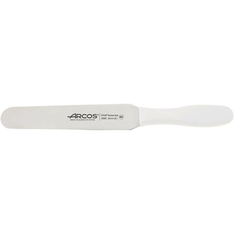 299024 ESPATULA PASTELERA 20CM BLANCO - Arcos barato