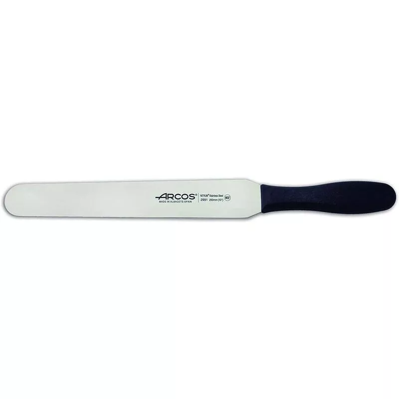 299125 ESPATULA PASTELERA 25 CM NEGRO - Arcos barato
