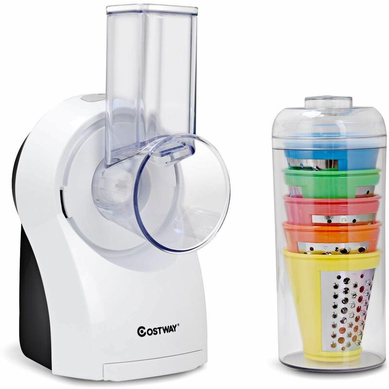 3 en 1 Cortadora de Verduras Acero Inoxidable 150W Automático Picadora Rebanadora Eléctrica Máquina de Ensalada para Cocina barato