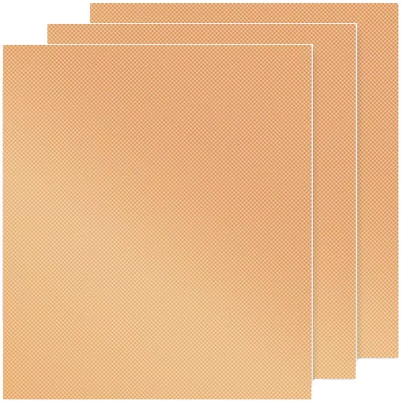 3 Uds., Alfombrilla Antiadherente Para Parrilla, Alfombrilla Para Barbacoa Reutilizable, Alfombrilla Para Hornear De 16 X 13 Pulgadas, Alfombrilla En Oferta 3 Uds.