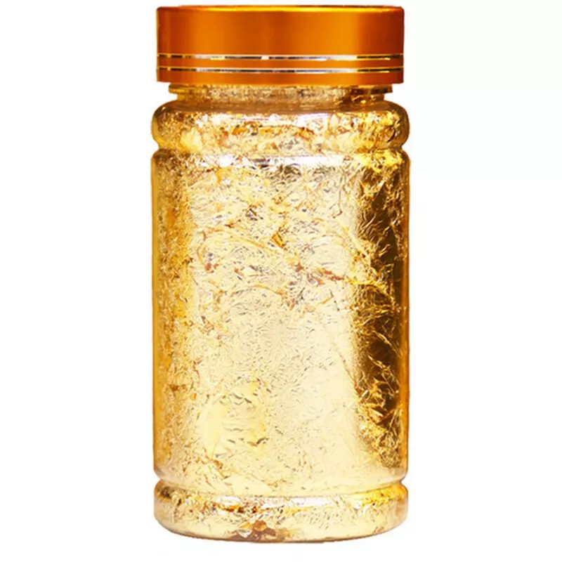 30 G / Botella Copos De Oro No Comestible Decoracion De Alimentos Papel De Aluminio Cocina Mousse Pastel Hornear Pasteleria Arte Artesania En Oferta 30 G / Botella Copos De Oro No Comestible Decoracion De Alimentos Papel De Aluminio Cocina Mousse Pastel Hornear Pasteleria Arte Artesania Barato