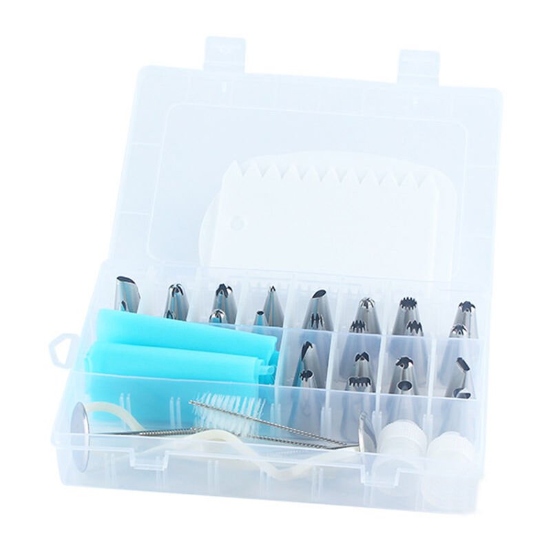 36 piezas Kit de suministros para decoracion de pasteles Herramientas para hornear pasteles Espatula para pasteles Juego de herramientas para barato