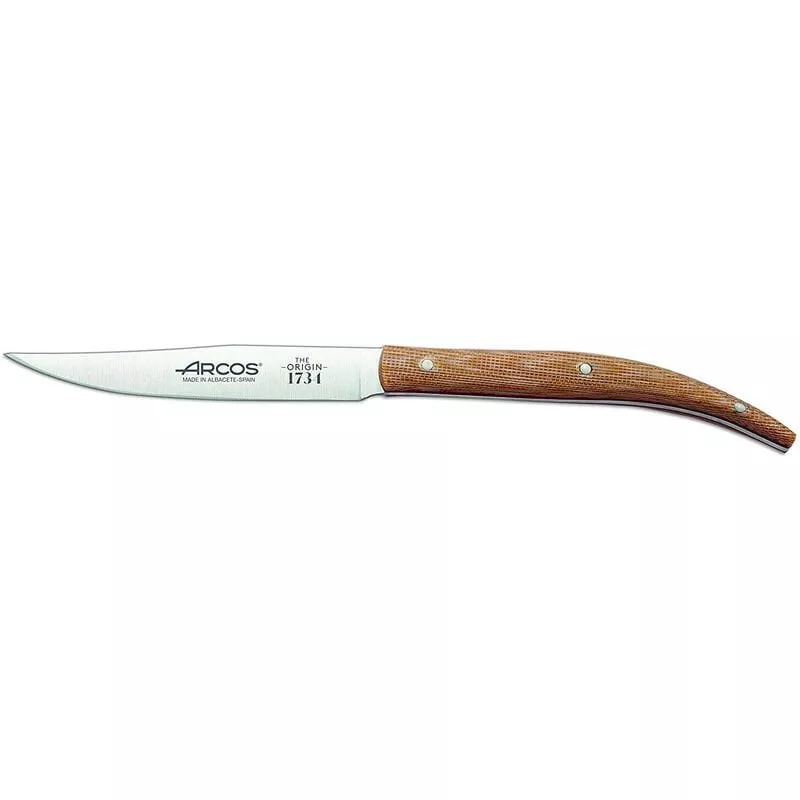373728 CUCHILLOS CHULETERO 23 CM MADERA - Arcos barato