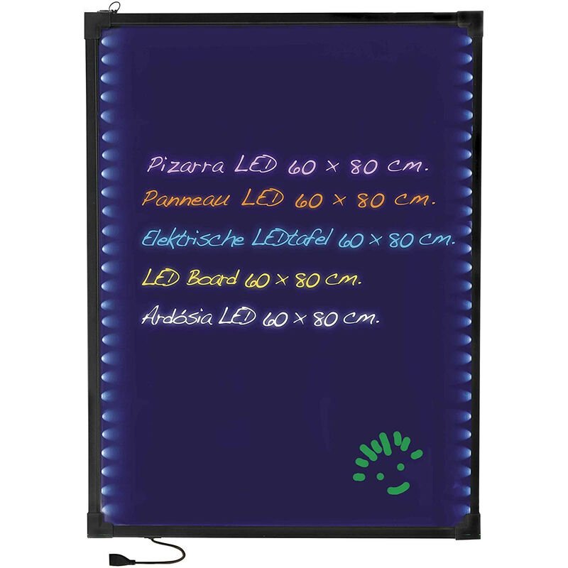 39160 PIZARRA ELECTRICA LEDS 60X80 CM - Lacor barato