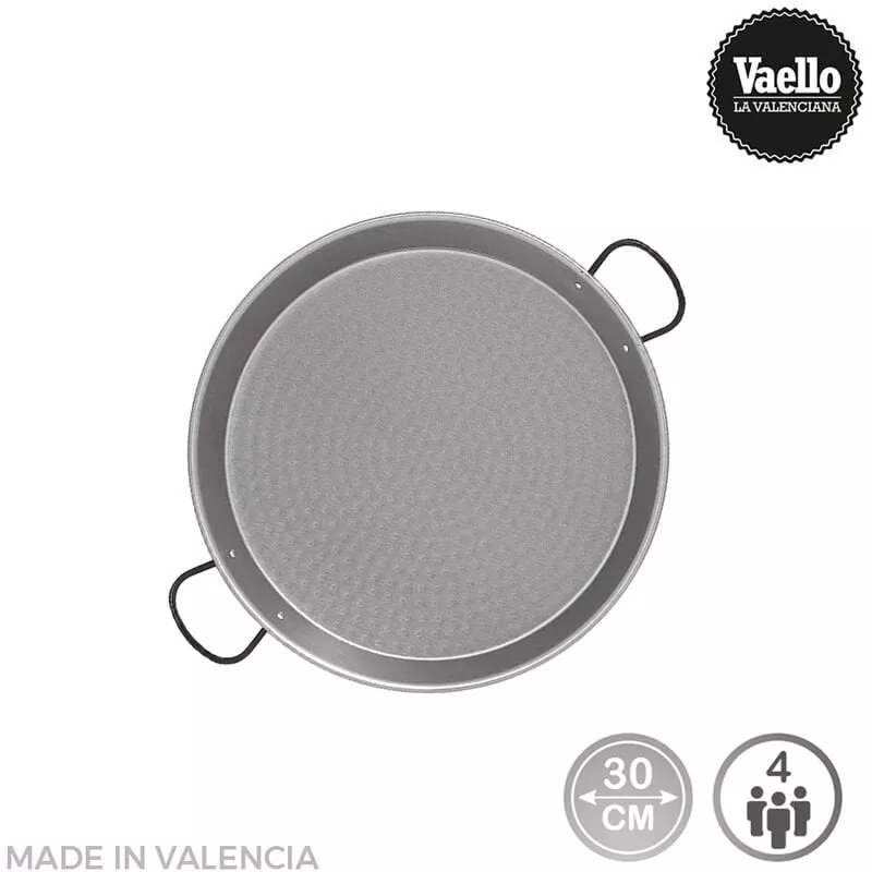 401025000 | Paellera acero pulido Ø300mm 4 raciones - GSC barato