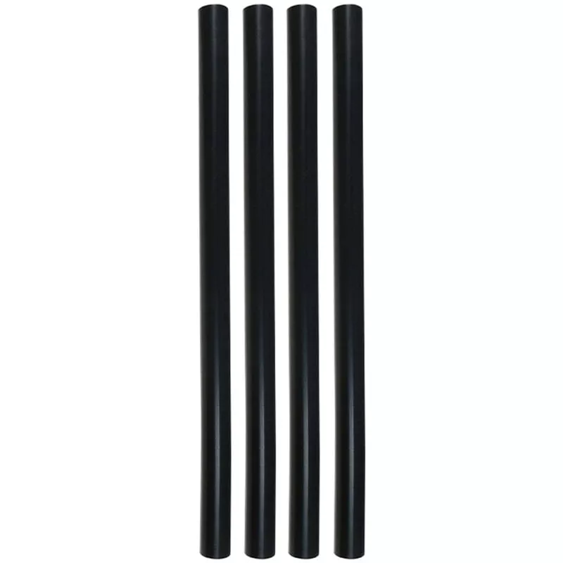 4pcs protectora de silicona Tubos de calor camping resistente Campana de soporte de la cubierta