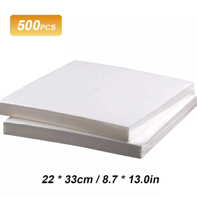 500 Uds., Horno, Parchmen, Papel Para Hornear, Galletas, Pastel, Hoja Para Hornear, Antiadherente, Parrilla, Freidora De Aire, Coccion Al Vapor, Metro En Oferta 500 Uds.