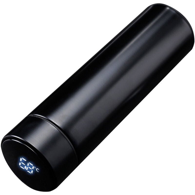 500mL Pantalla LED de temperatura inteligente Botella de agua con aislamiento al vacio Botella de acero inoxidable a prueba de fugas sin BPA para barato