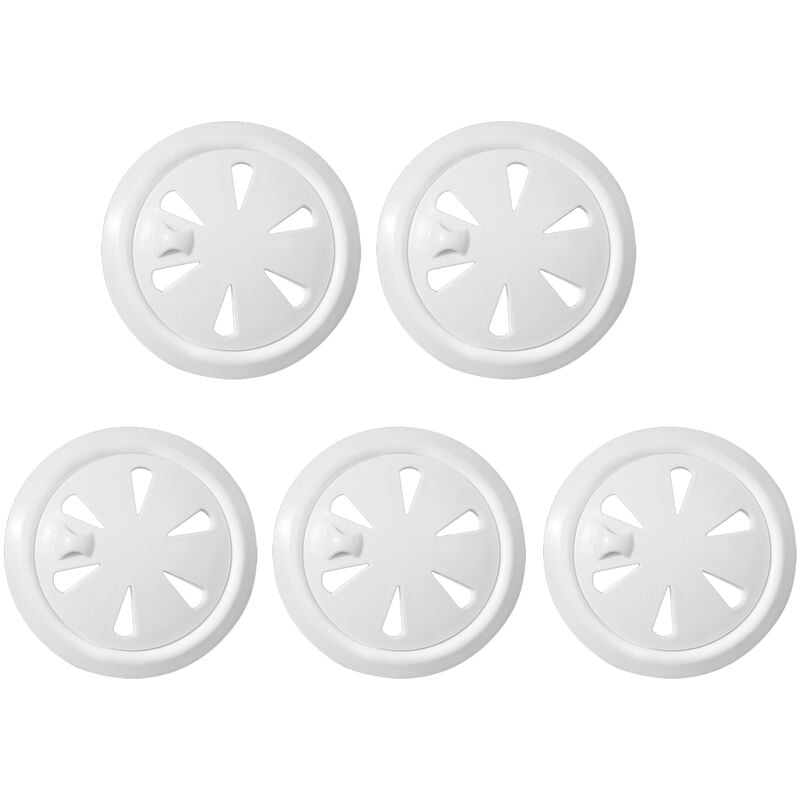 5PCS Cubierta de filtro de drenaje giratorio Impermeable Anti-obstruccion Tapon de drenaje Tapon de bano Tapon de drenaje Tapon de drenaje Agujero barato