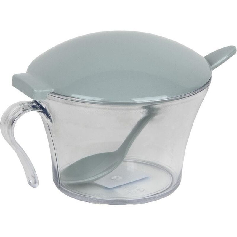 AZUCARERO 120ml MOD.ALBAHACA COLOR PIEDRA 15X11.5X9cm venta unitaria barato