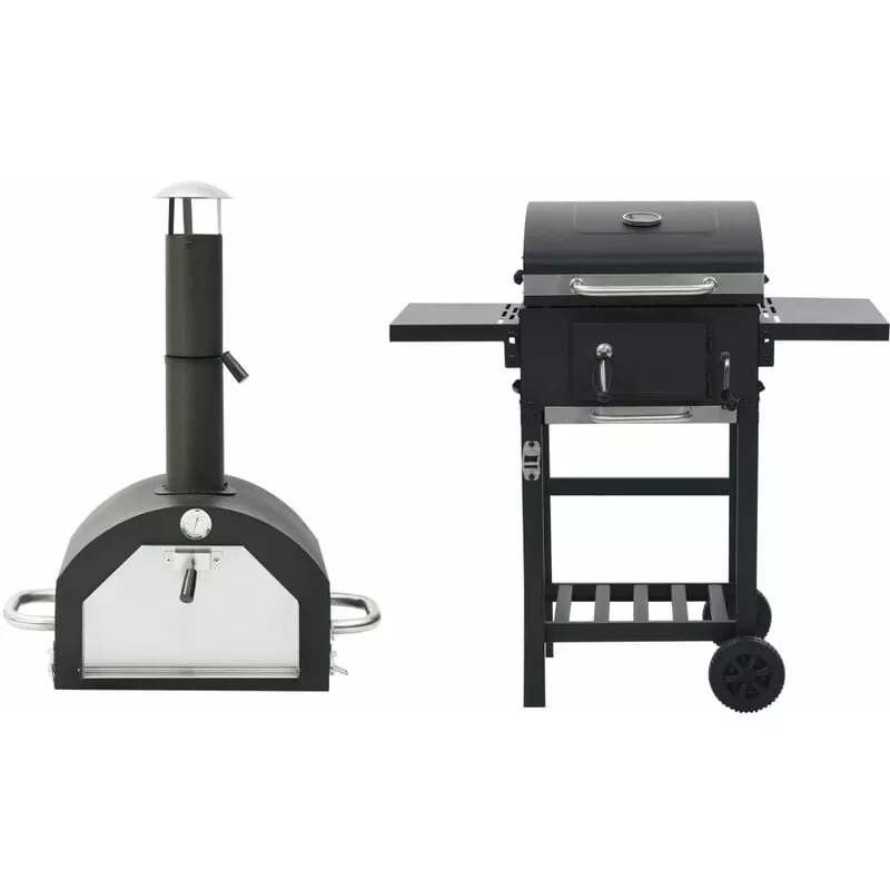 Abcrital - Horno Para Pizza Y Barbacoa Al Aire Libre 3 En 1 Negro En Oferta Abcrital - Horno Para Pizza Y Barbacoa Al Aire Libre 3 En 1 Negro Barato